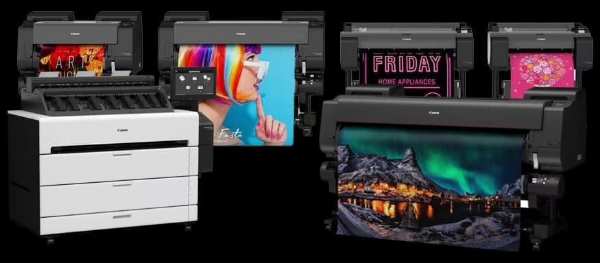 Gamma Canon imagePROGRAF per stampa grande formato