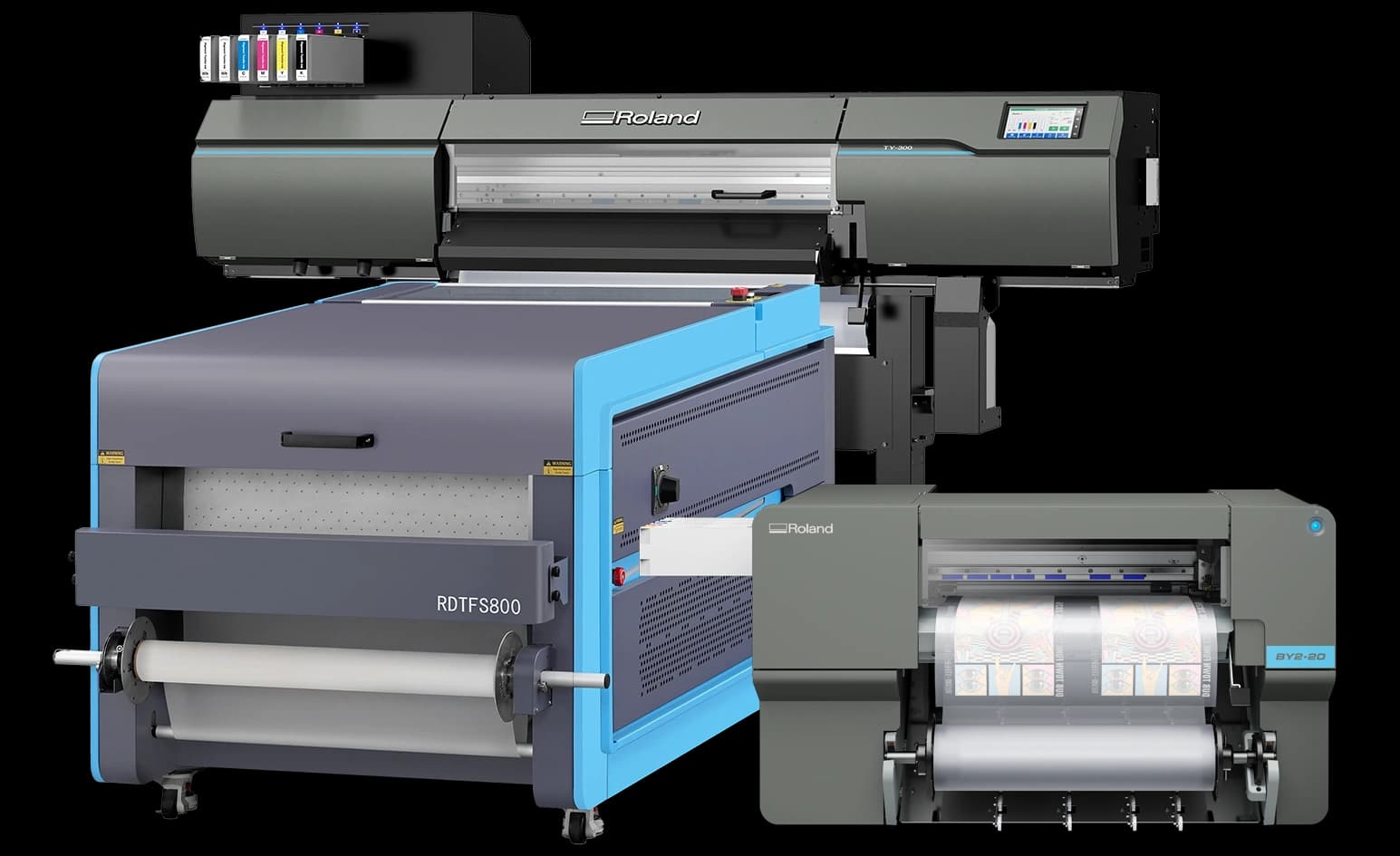 Soluzione Roland DG DTF per stampa transfer tessili