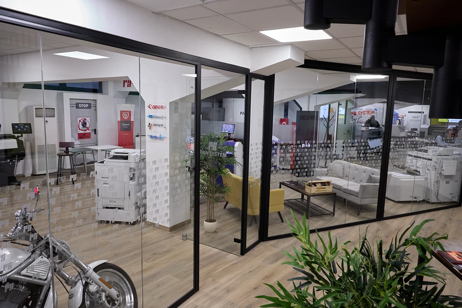 Accoglienza dell'Experience Center Pan System