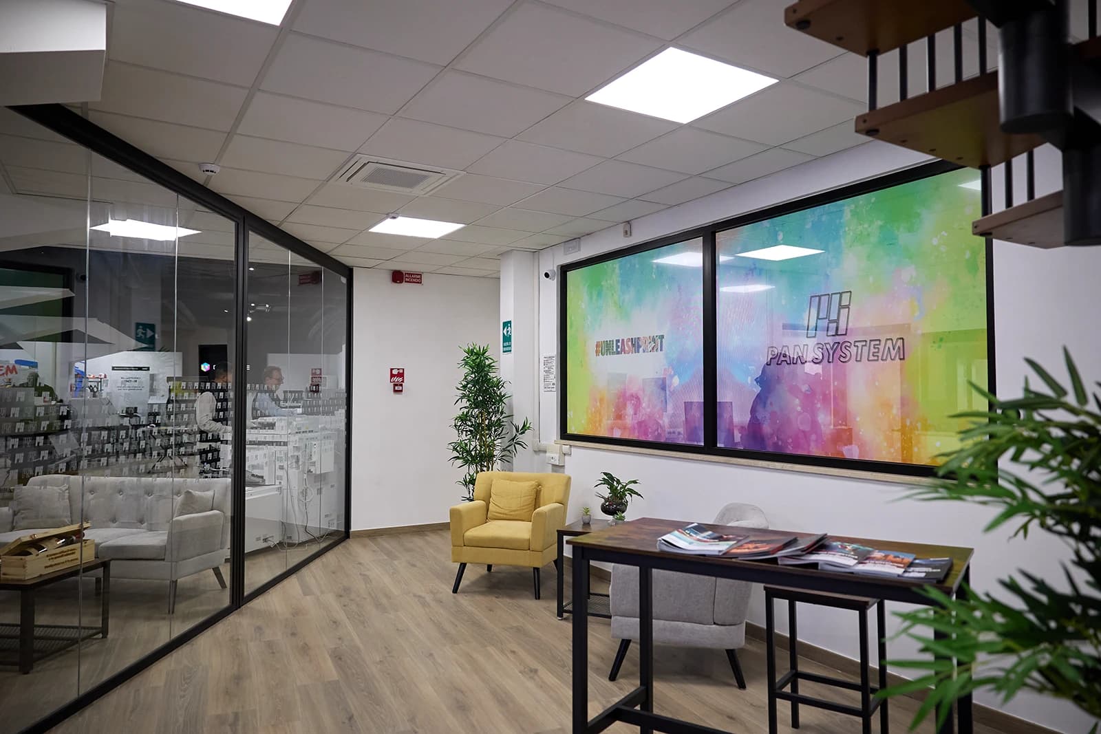 Applicazioni dell'Experience Center Pan System