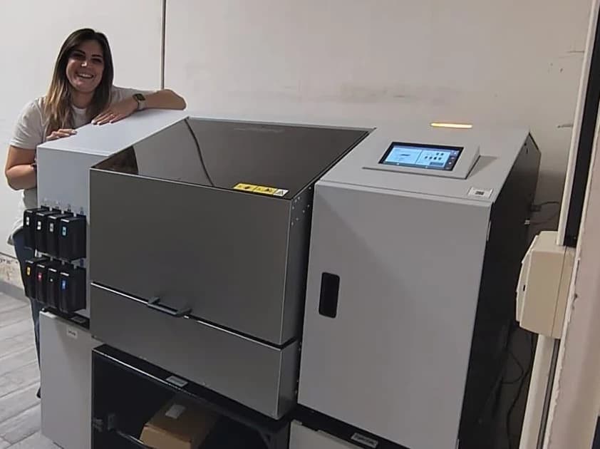 Roland VersaOBJECT MO-180 installata da Pan System nel laboratorio InnLab a Roma