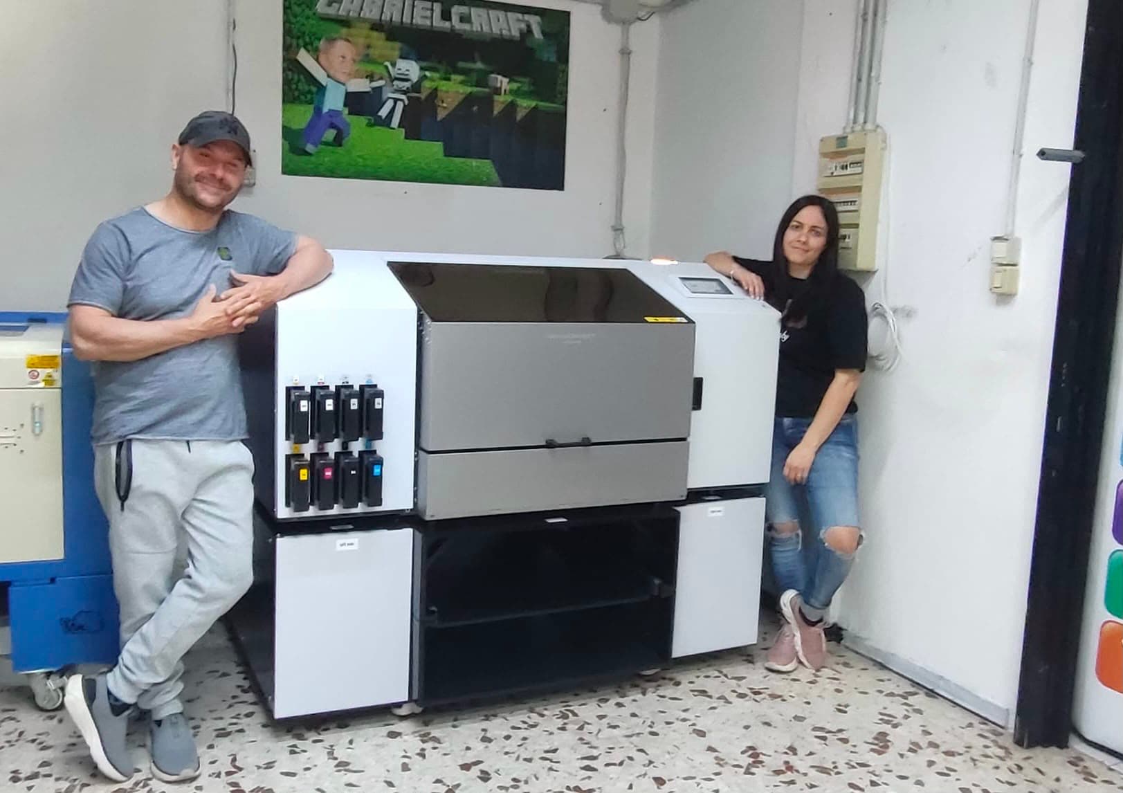 Roland VersaOBJECT MO-240 installata da Pan System presso Printabile a Latina