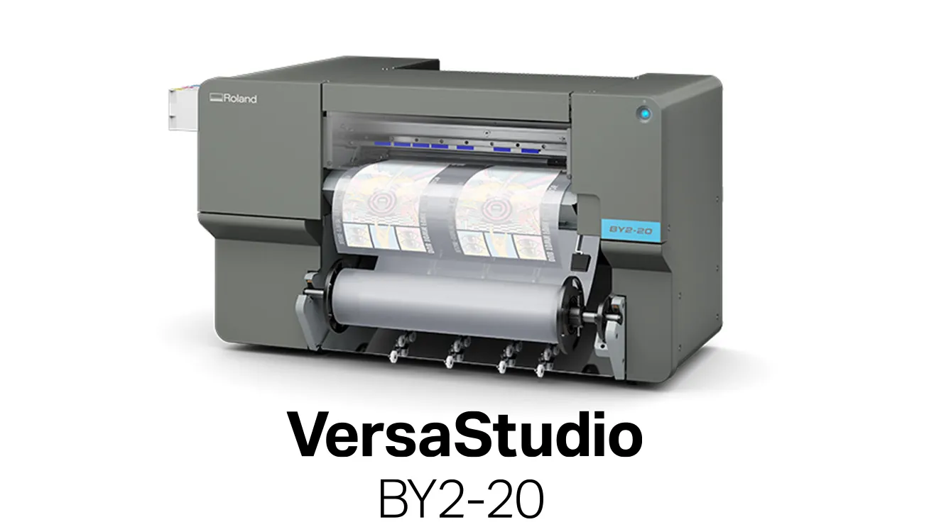 Stampante DTF compatta Roland DG VersaSTUDIO BY2-20