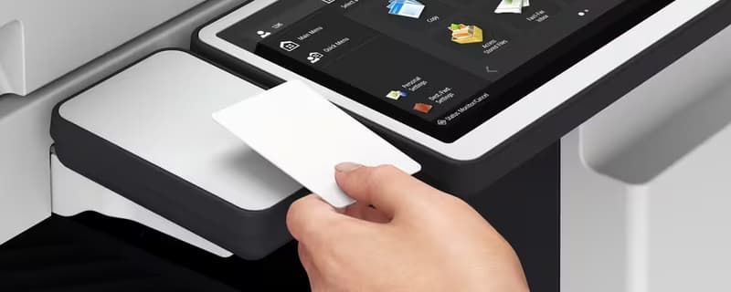 Dettaglio sicurezza della Canon imageRUNNER ADVANCE C5560i ES