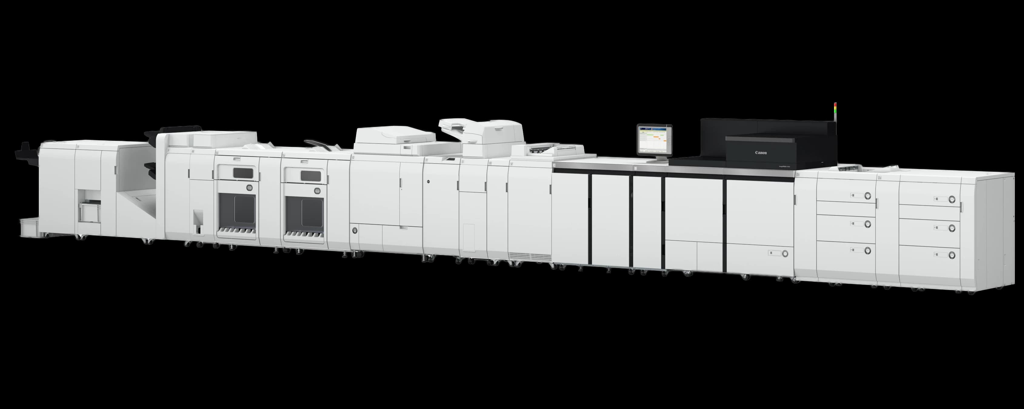 Configurazione di finitura della Canon imagePRESS V1350