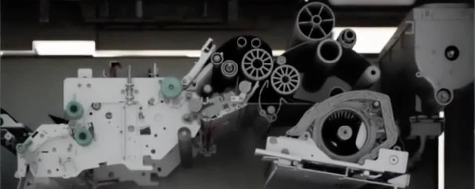Dettaglio DirectPress della Canon varioPRINT 140 QUARTZ series