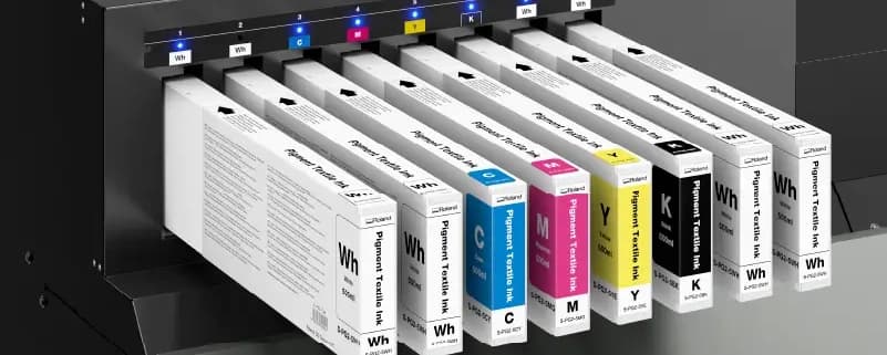 Sistema inchiostri Roland DG TY-300i per stampa DTF